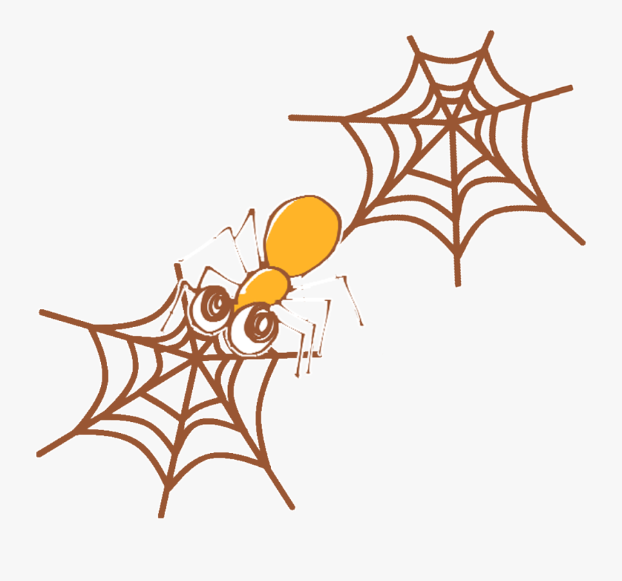 Cross Stitch Spider Web, Transparent Clipart