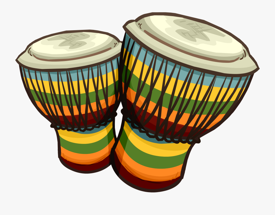 Clip Art Hawaiian Drums - Congas Png, Transparent Clipart