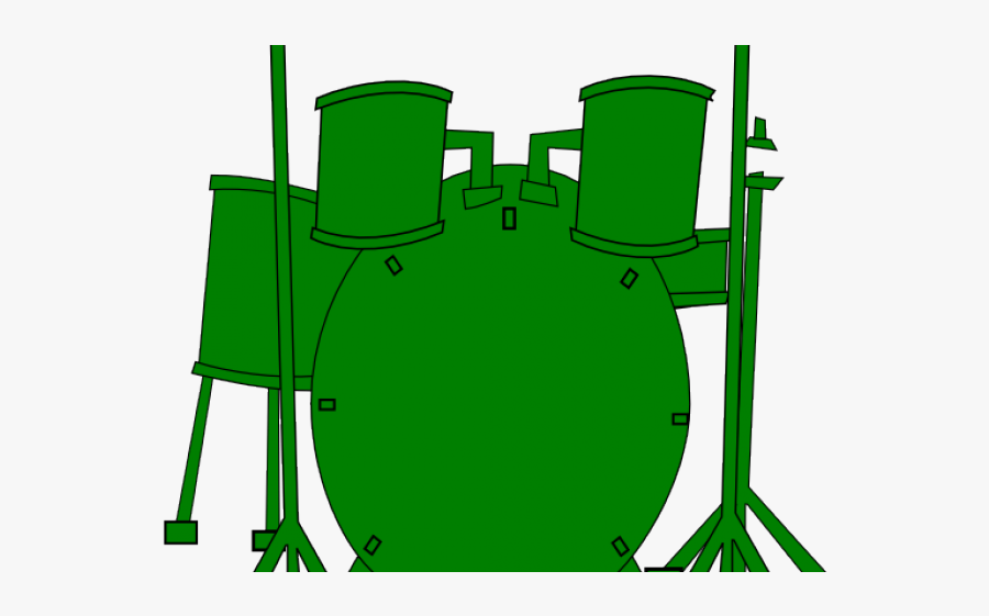 Pink Drum Set Clipart, Transparent Clipart