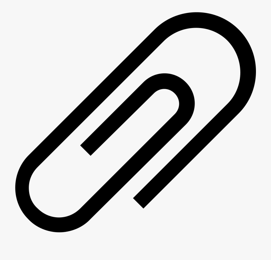 Paperclip Clipart Fastener - Paper Clip Logo Png, Transparent Clipart