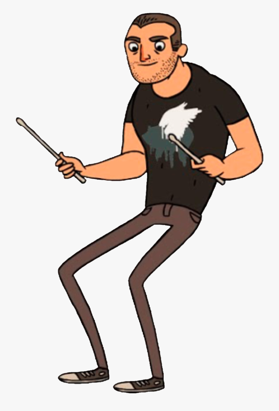 Rian Dawson Transparent - All Time Low Cartoon, Transparent Clipart