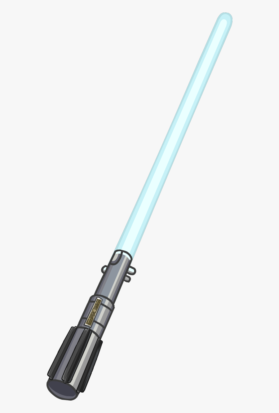 Laser Clipart Luke Skywalker Lightsaber - Fiber Optic 4 C, Transparent Clipart