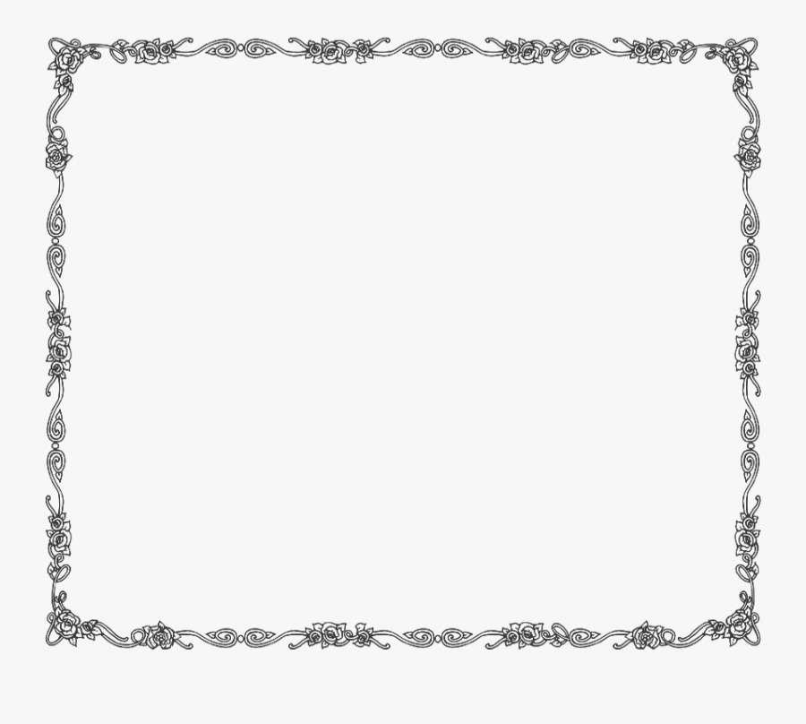 Pin Â€“ Christmas Border Clip Art Microsoft Page Cake - Line Art, Transparent Clipart