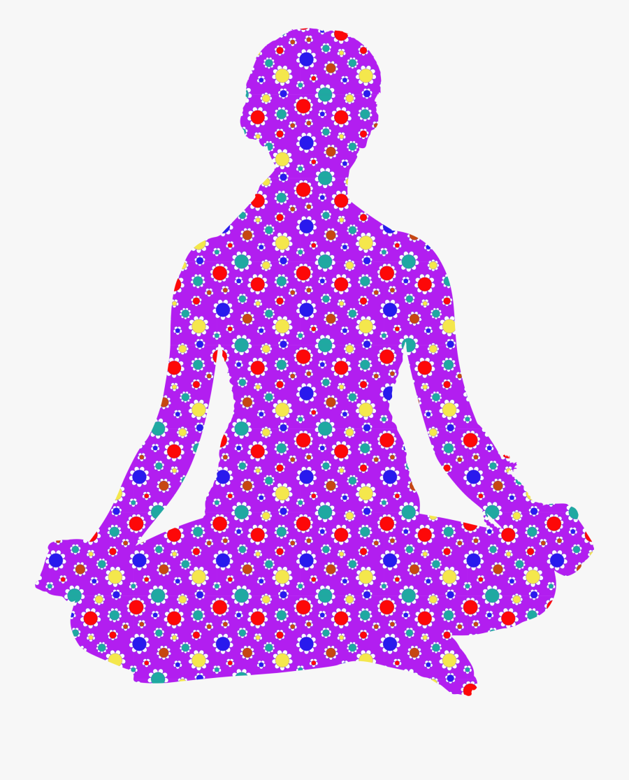 Pink,neck,clothing - Transparent Yoga Clip Art, Transparent Clipart
