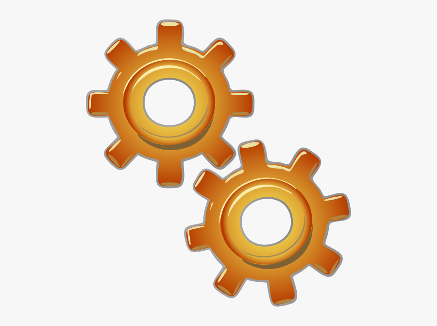 Gears Motion Motor Engine Clip Art Free Vector 4vector - Engines Clipart, Transparent Clipart