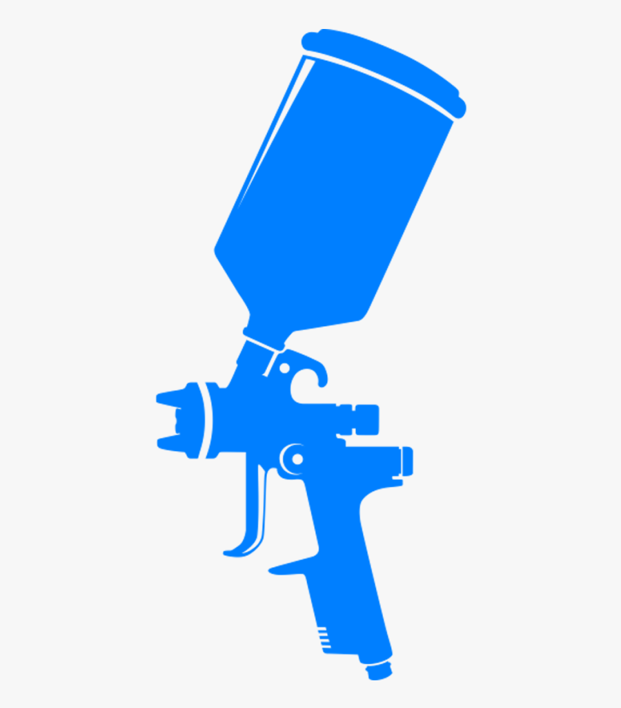 Body Repairs & Painting - Spray Gun Vector Png, Transparent Clipart