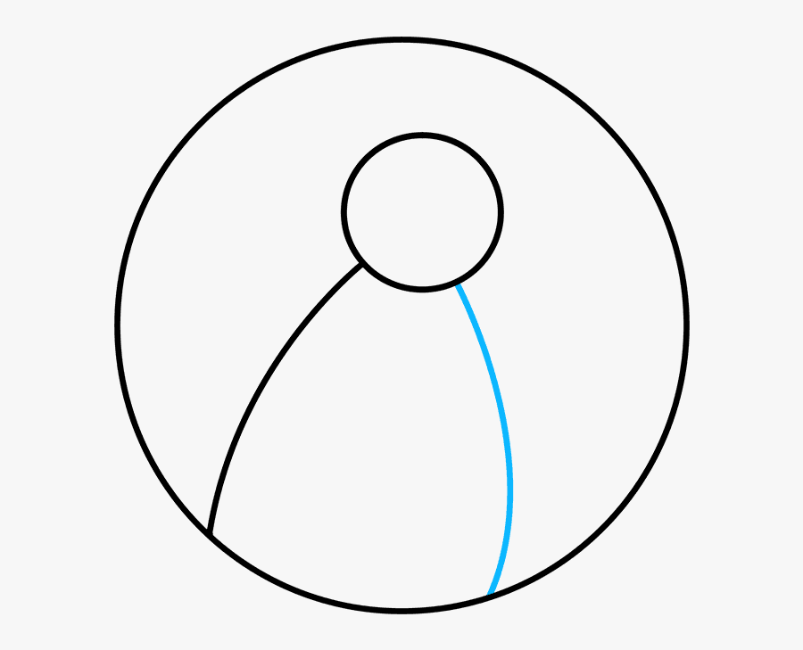 How To Draw Beach Ball - Circle, Transparent Clipart