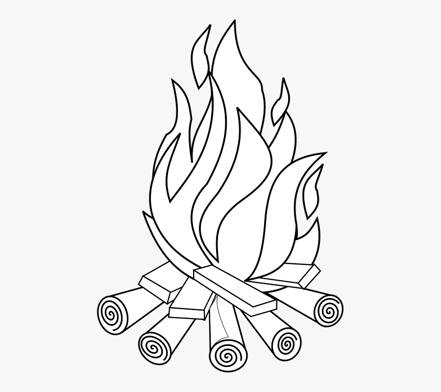 Fire Clipart Black And White , Free Transparent Clipart - ClipartKey