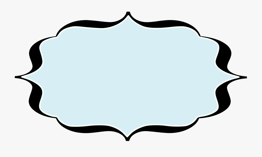 Banner Free Stock Images Of Fancy Tag Template Leseriail - Transparent Fancy Shape Clipart, Transparent Clipart