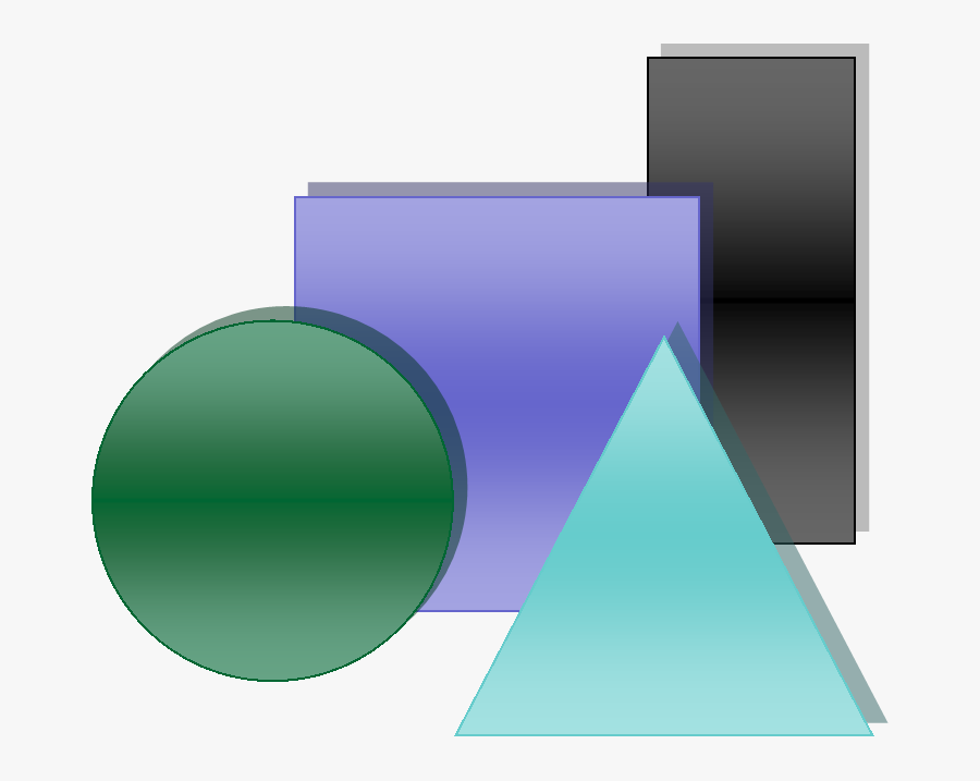 Powerpoint Clipart Shape - 2d Shapes Clipart Png, Transparent Clipart