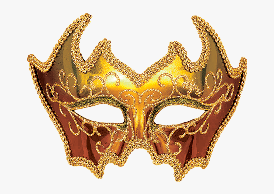 Mardi Ball Gold Masquerade Gras Mask Costumes Clipart - Gold Mardi Gras