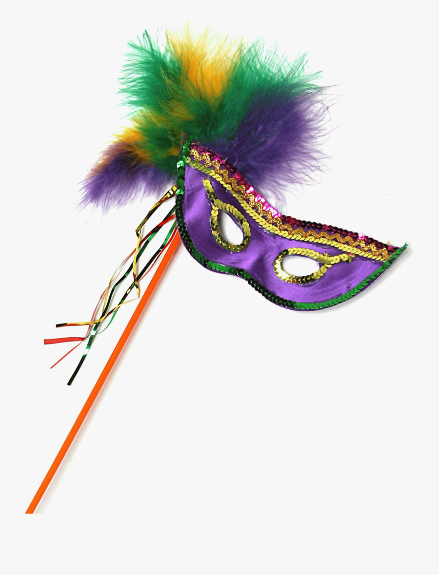 French Mardi Gras Masks - Mardi Gras Mask Png, Transparent Clipart