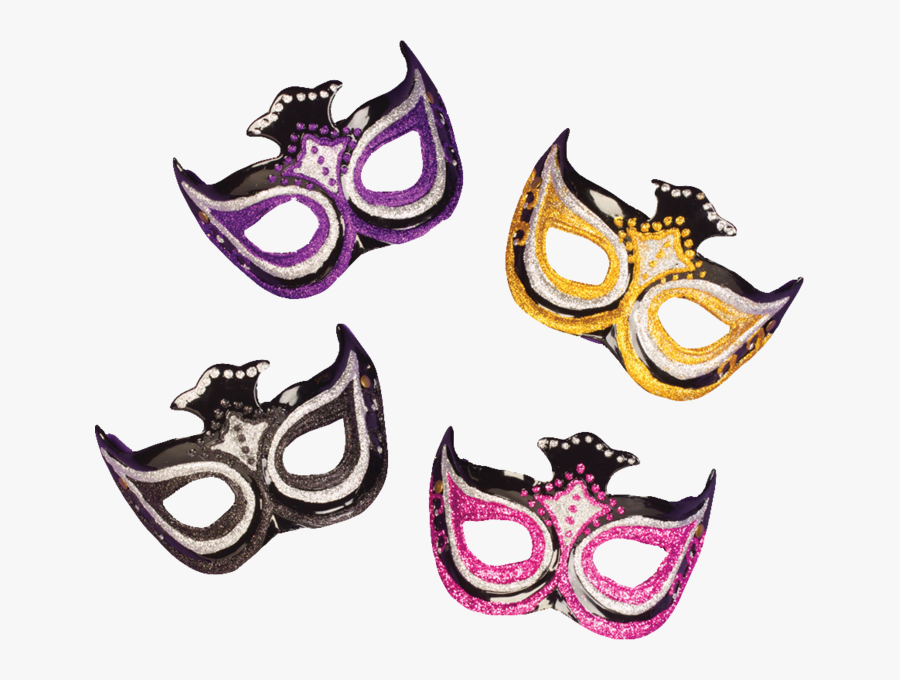 Mardi Gras Mask, Transparent Clipart