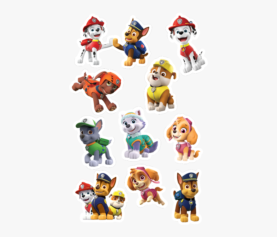 Paw Patrol - Stickers Paw Patrol, Transparent Clipart