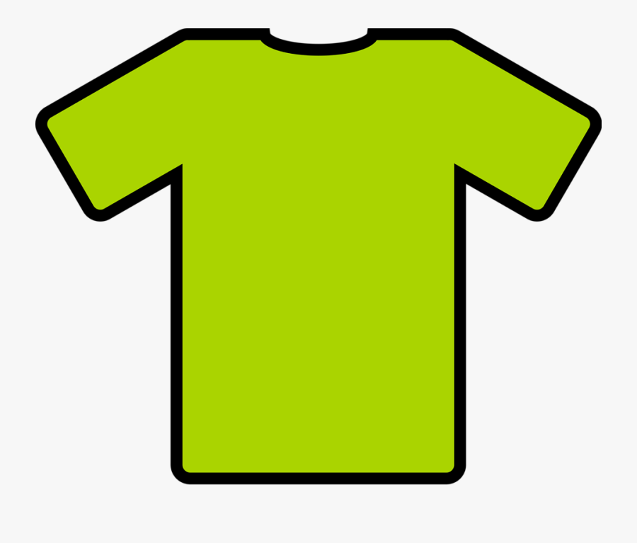 Clipart - Green T-shirt - T Shirt Clipart, Transparent Clipart