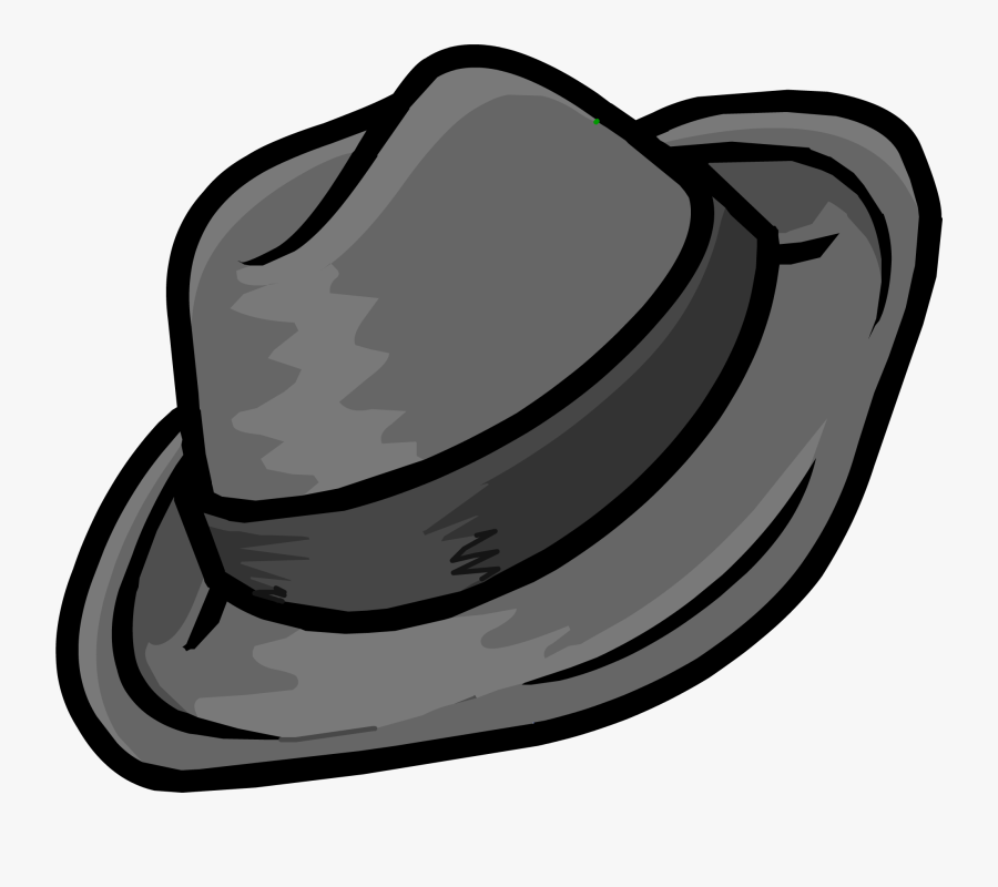 Club Penguin Fedora, Transparent Clipart