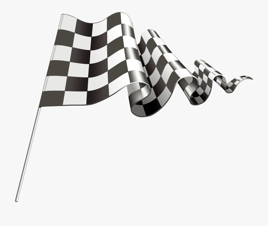 Checkered Flag Png Clipart - Motorsport Checkered Flag, Transparent Clipart