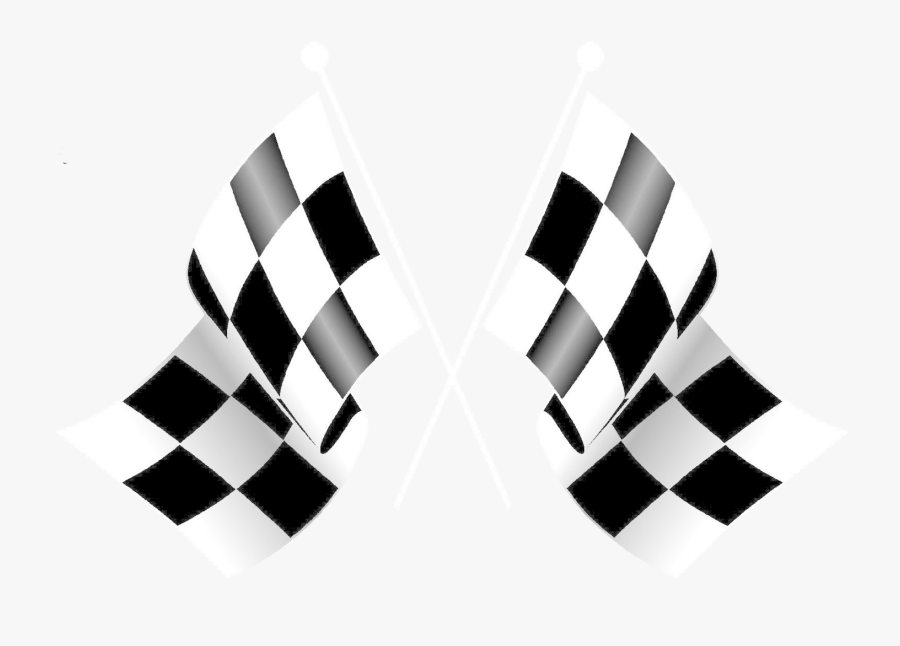 Racing Flags Clip Art - Checkered Flag Happy Birthday, Transparent Clipart