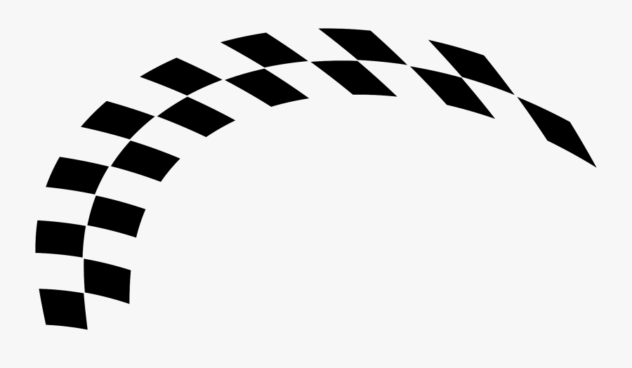 Racing Flag Vector Png - Racing Checkered Flag Png, Transparent Clipart