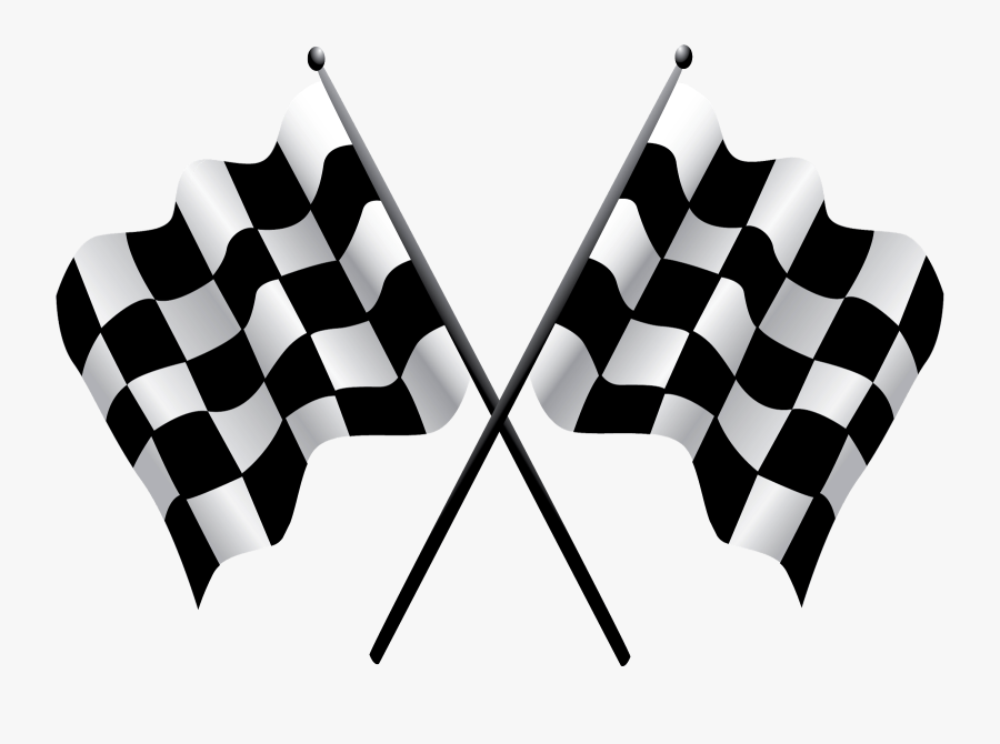 Racing Flag Wallpaper - Transparent Checkered Flag Clip Art, Transparent Clipart