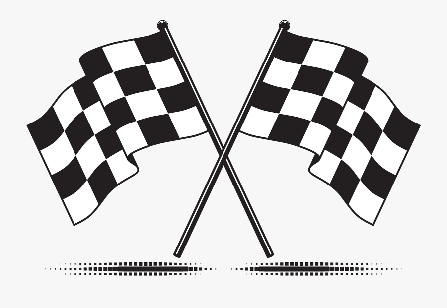 Transparent White Flag Png - Racing Flags Png, Transparent Clipart