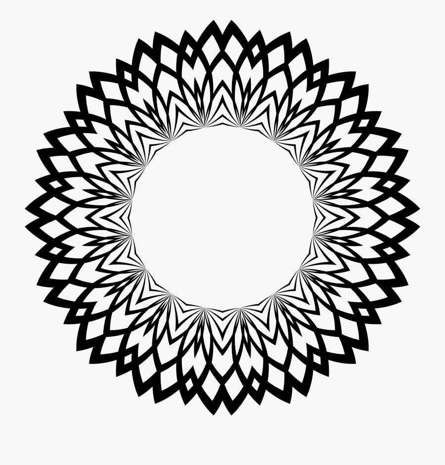 Clipart - Circle With Dots Inside, Transparent Clipart