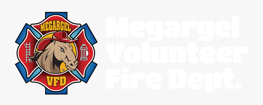 Megargel Volunteer Fire Department - Fire Department, Transparent Clipart