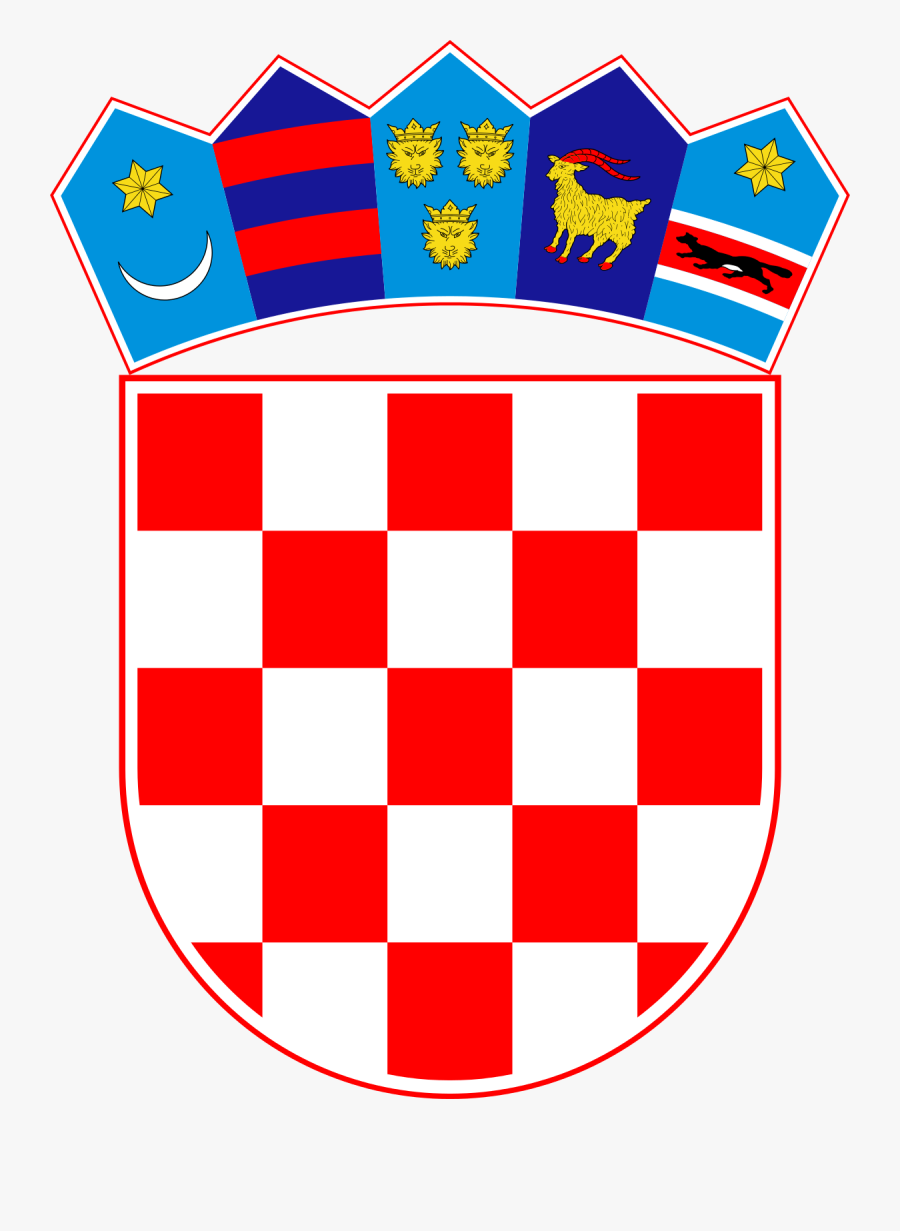 Croatia Flag Symbol, Transparent Clipart