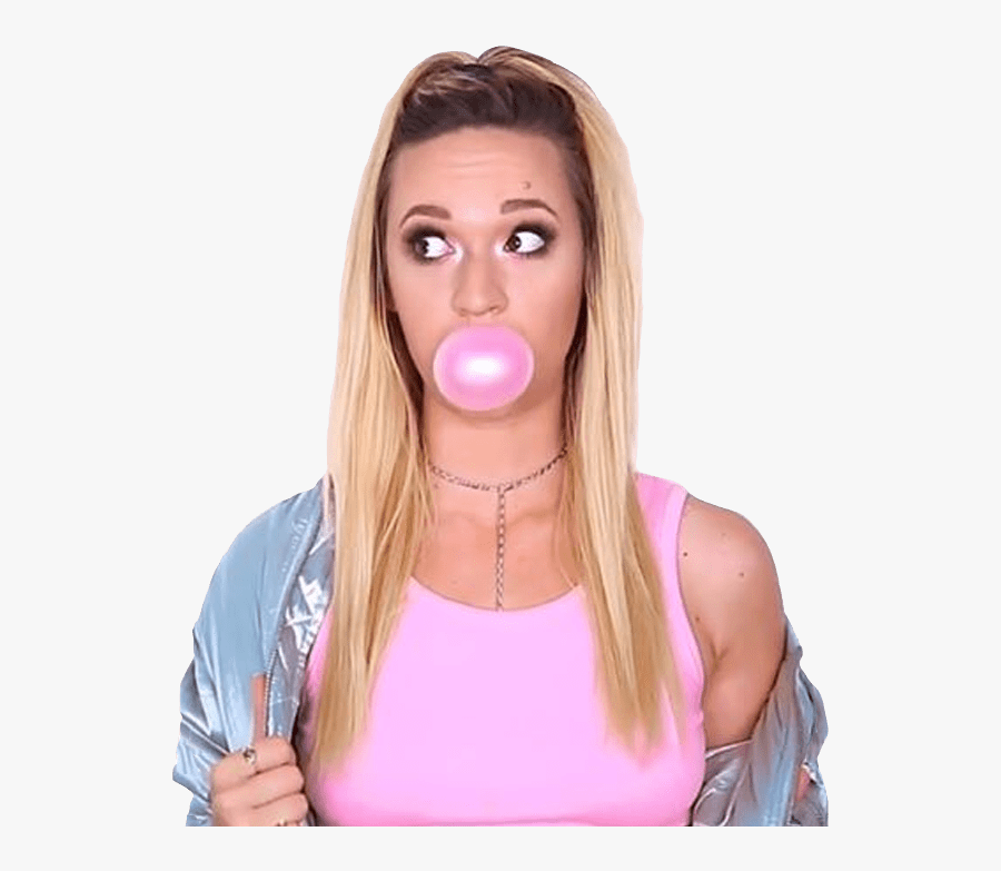 Alisha Marie Bubble Gum - Girl Bubble Gum Png, Transparent Clipart