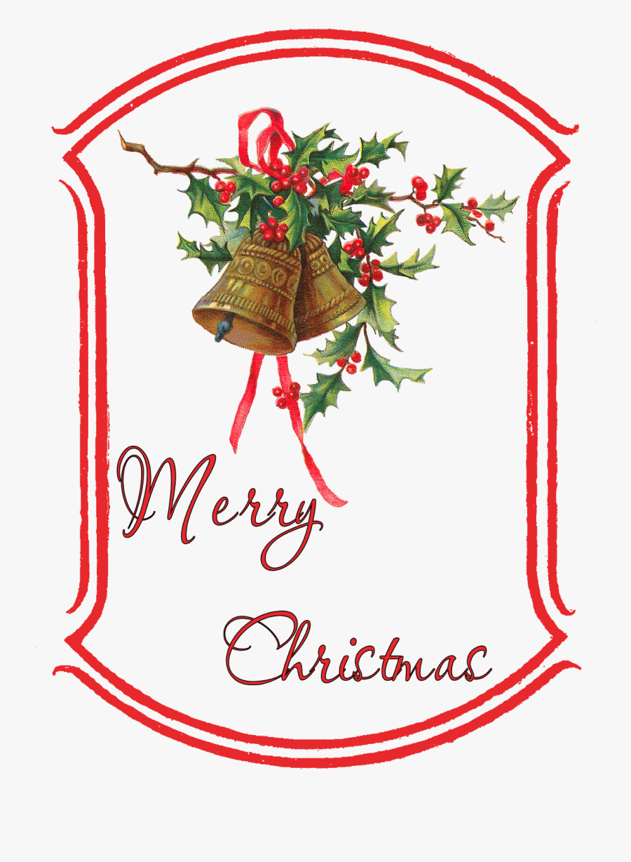 The Graphics Monarch - Transparent Vintage Christmas Bells, Transparent Clipart