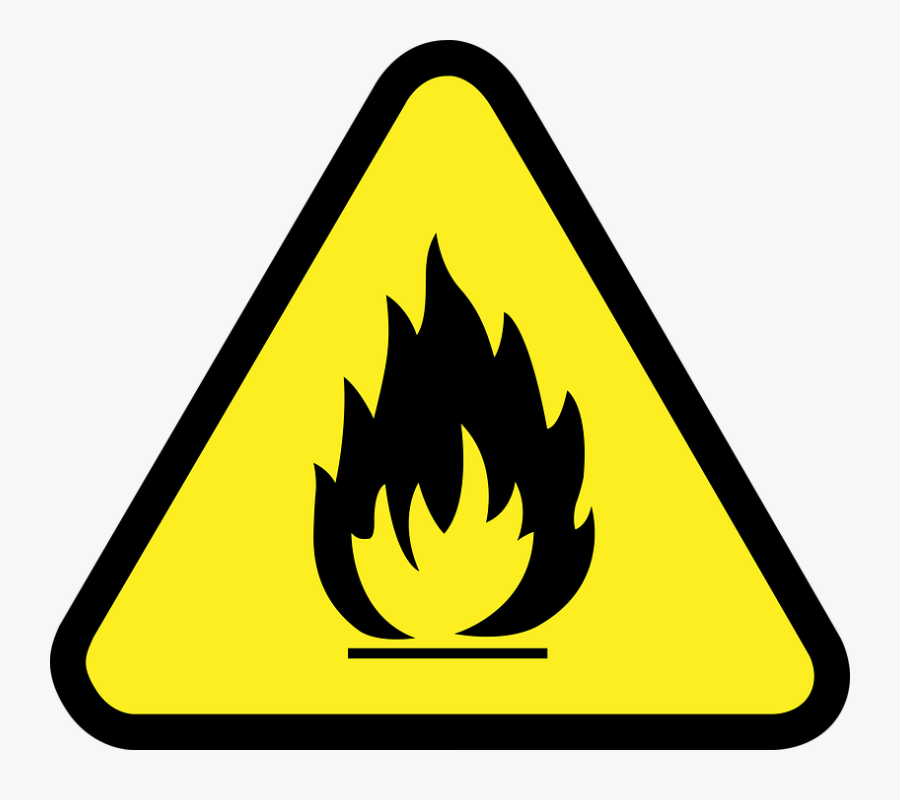 Fire And Explosion Symbol, Transparent Clipart