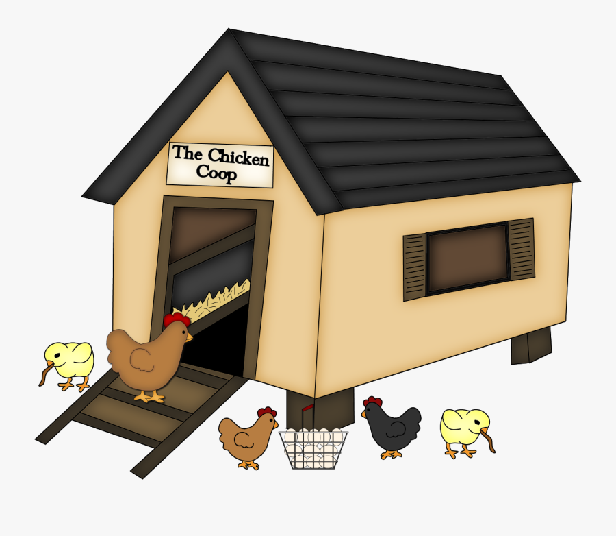 Transparent Dog House Clipart Free - Chicken, Transparent Clipart