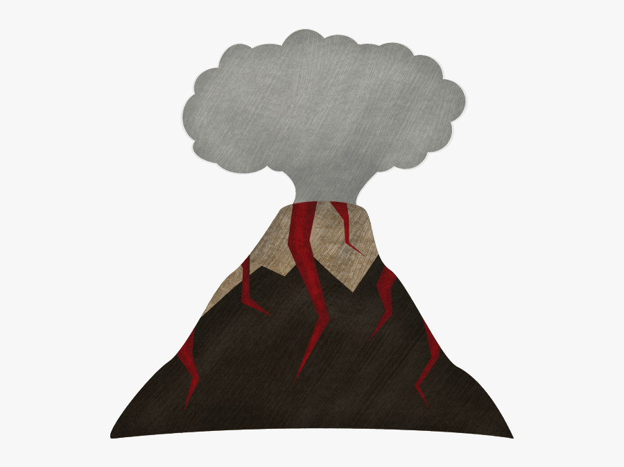 Volcano - Illustration, Transparent Clipart