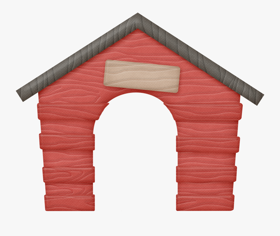 Red Dog House Clipart Hd, Transparent Clipart