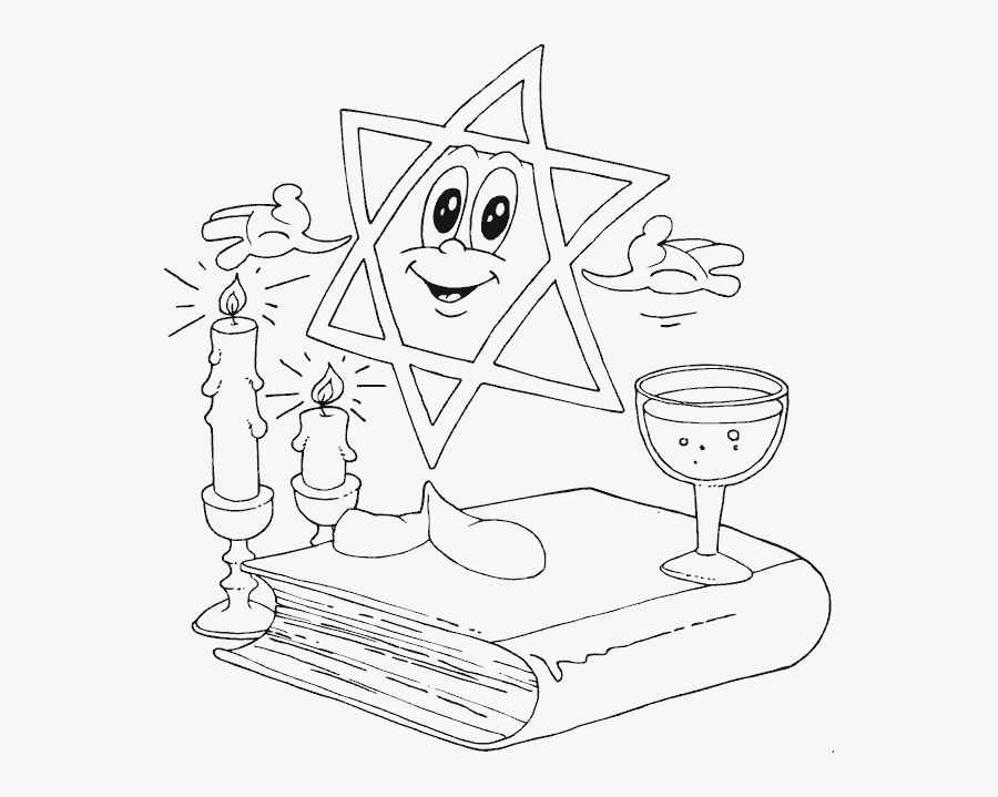 Star Of David Coloring Pages For Kids Cartoon Free