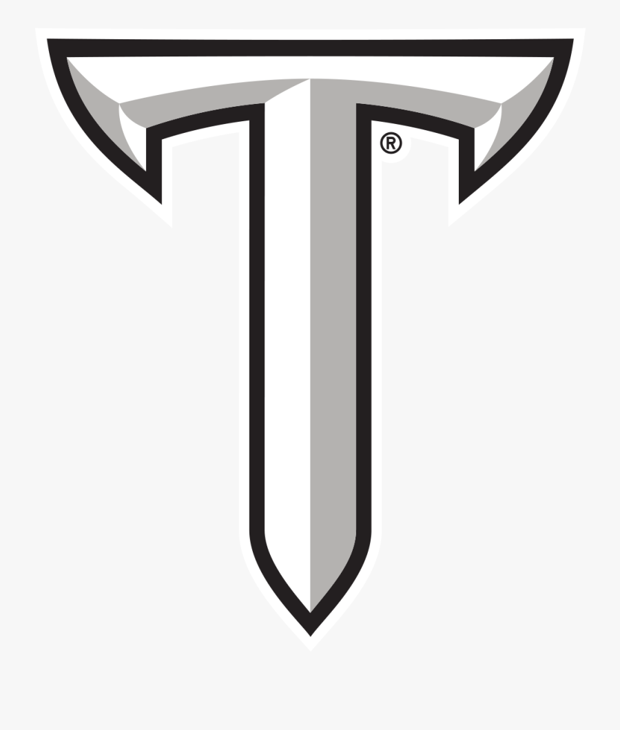 Softball Clipart Football - Troy Trojans, Transparent Clipart