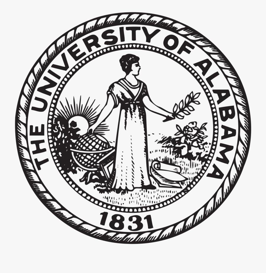 University Of Alabama School Seal, Transparent Clipart