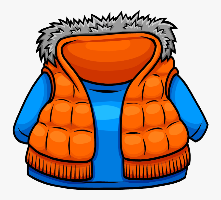 Orange Clipart Penguin - Club Penguin Orange Jacket , Free Transparent ...