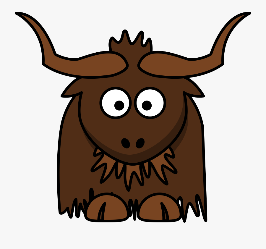 Transparent Yak Png - Yak Clip Art, Transparent Clipart