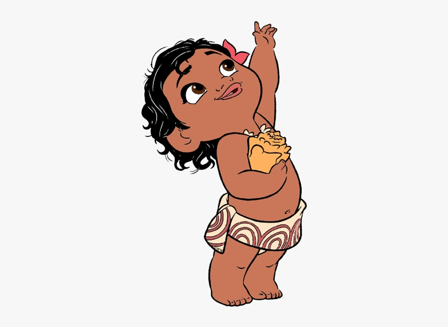 Moana Clip Art Disney Galore Toddler Coloring Pages - Baby Moana Clipart Png, Transparent Clipart