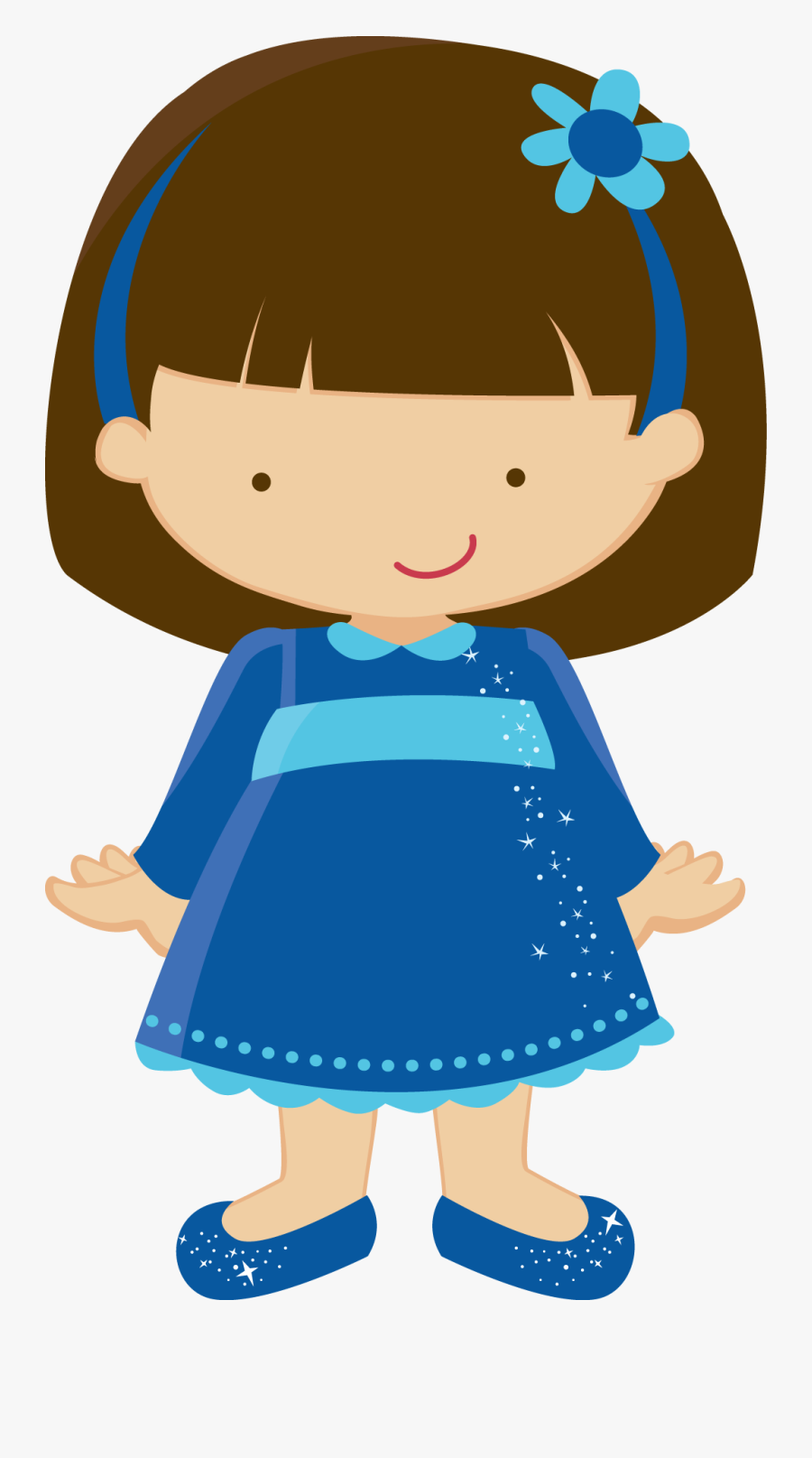 Banner Library Toddler Girl Clipart - Desenhos De Meninas E Meninos, Transparent Clipart