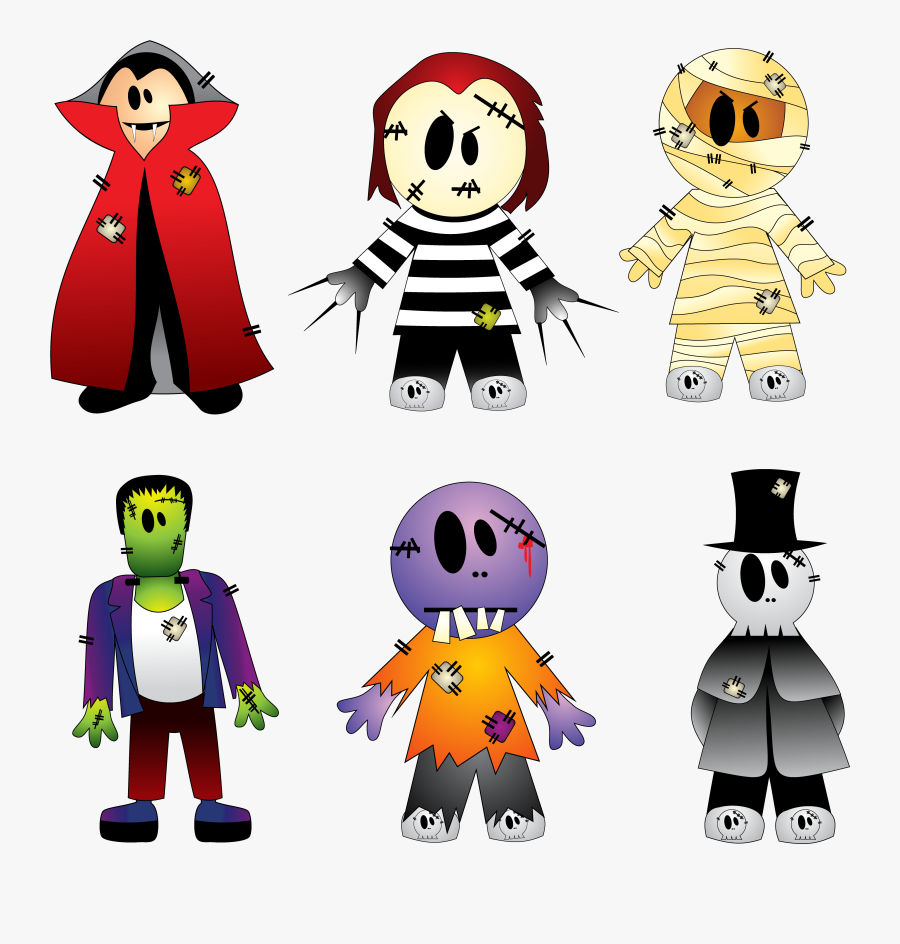 Clip Art Halloween Parade Clipart - Halloween Costume Clipart Transparent, Transparent Clipart