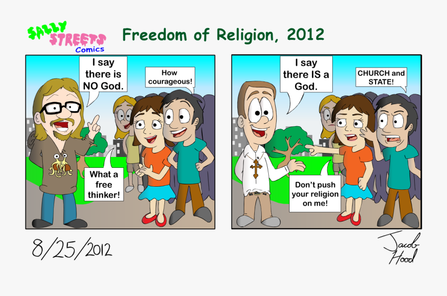 Religion Clipart Church Group - People Using Freedom Of Religion, Transparent Clipart