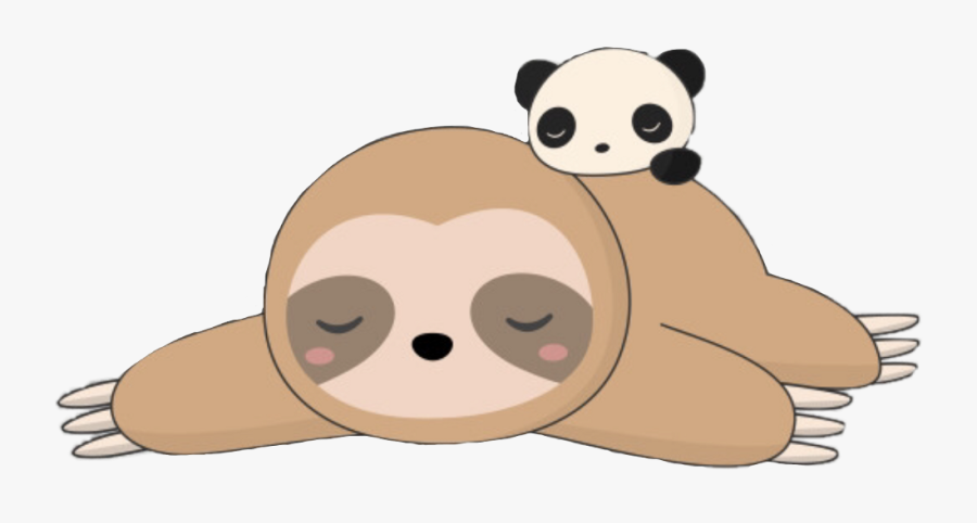 Lazy Clipart Perezosa - Clipart Kawaii Sloth, Transparent Clipart