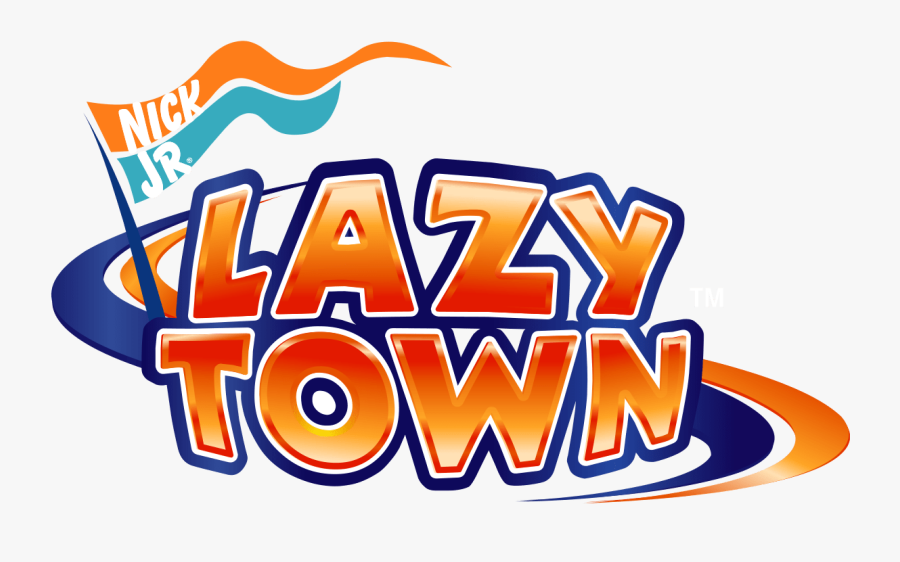 The Transition From What Was Once The Comical Tv Show - Lazy Town Logo Png, Transparent Clipart