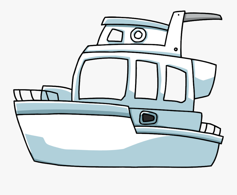 Transparent Speed Boats Clipart - Cartoon Clipart Yacht Png, Transparent Clipart