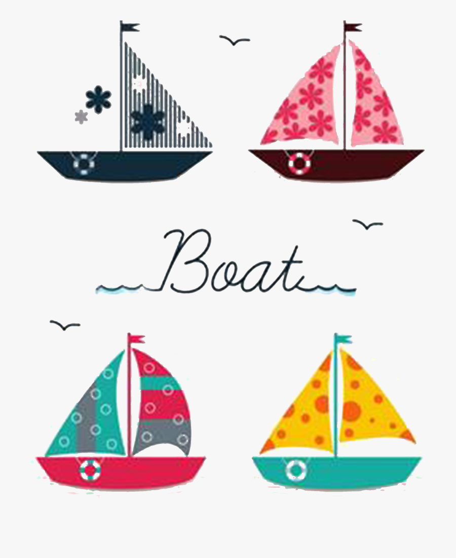 Transparent Library Yacht Clipart Lake Boat - Cartoon Boats, Transparent Clipart