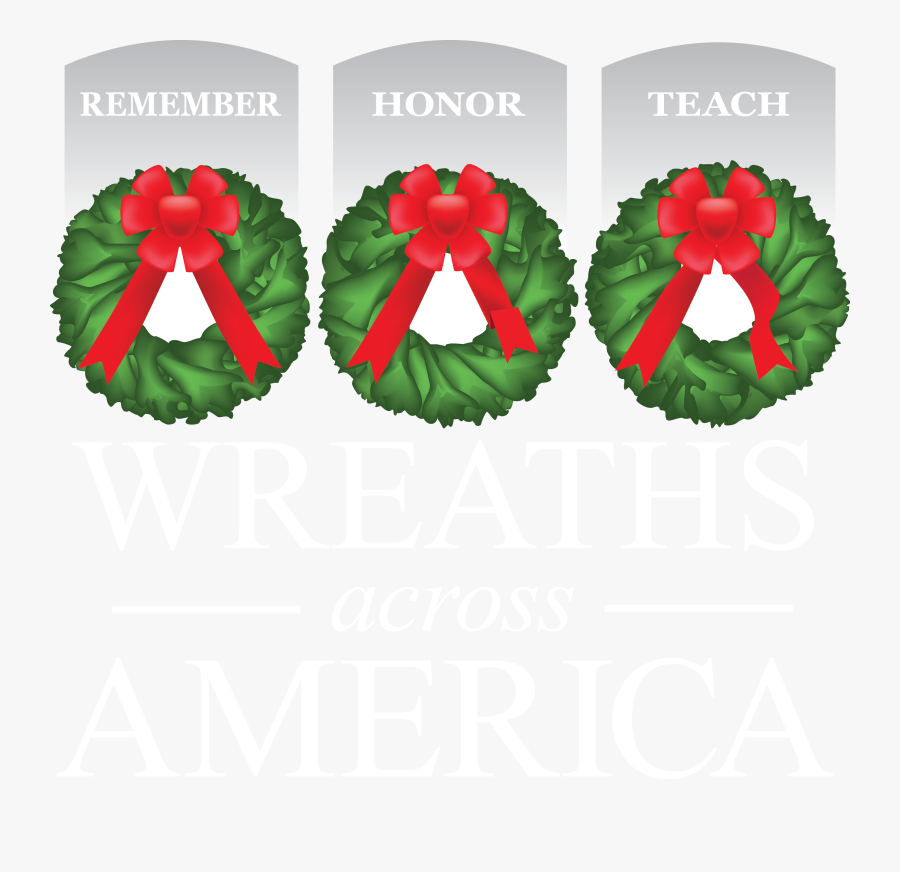Wreaths Across America - Wreaths Across America 2019 Theme, Transparent Clipart
