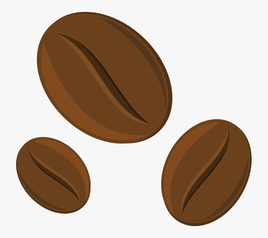 Clip Art Coffee Bean Drawings - Coffee Bean Drawing, Transparent Clipart