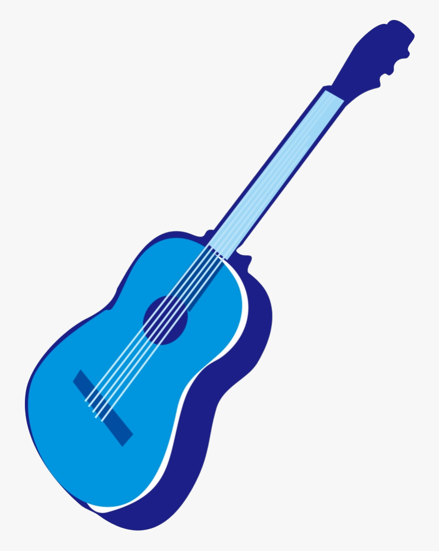 Guitar Acoustic Clipart Blues Instrument Music Transparent - Acoustic Guitar, Transparent Clipart